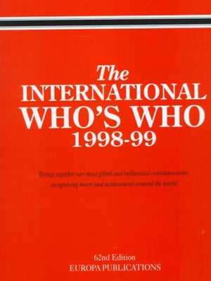 Intl Whos Who 1998-99