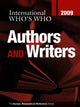 Book cover of: International Who's Who of Authors & Writers 2009. By: Europa Europa Publications
