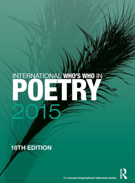 Book cover of: International Who's Who in Poetry 2015. By: Europa Europa Publications