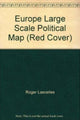 Book cover of: Europe Large Scale Political Map