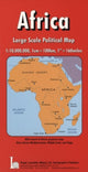 Book cover of: "Daily Telegraph" Africa Political Wall Map