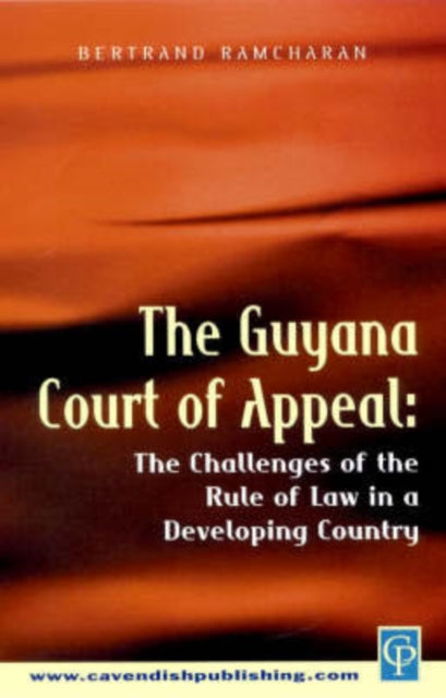Book cover of: Guyana Court of Appeal. By: Ramcharan