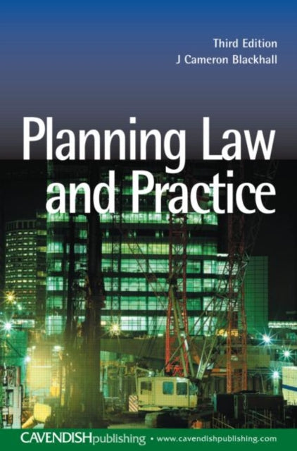 Book cover of: Planning Law and Practice. By: Blackhall