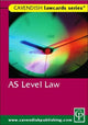 Book cover of: Cavendish: AS Level Lawcard. By: Cavendish