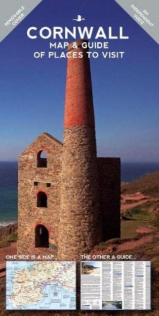 Book cover of: Cornwall Map and Guide of Places to Visit