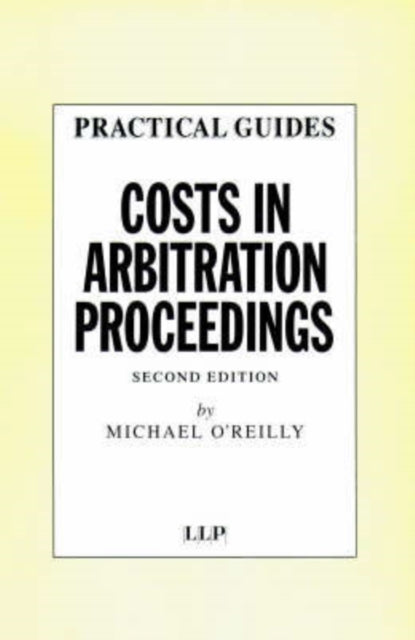 Book cover of: Costs in Arbitration Proceedings