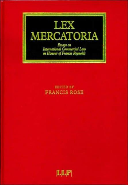 Book cover of: Lex Mercatoria. By: Rose.