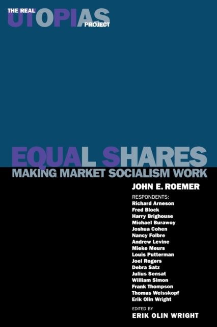 Book cover of: Equal Shares. By: John E. Roemer