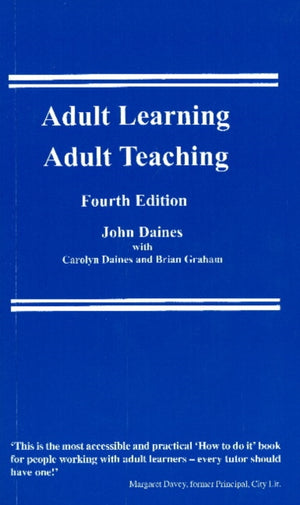 Adult Learning, Adult Teaching