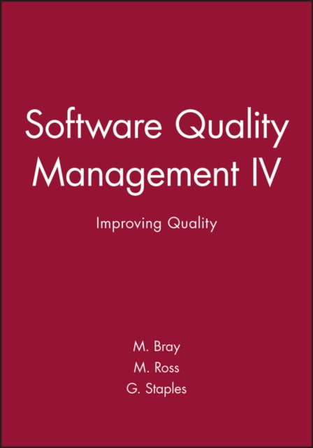 Book cover of: Software Quality Management IV