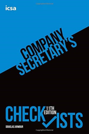 Company Secretary's Checklists, 11th edition