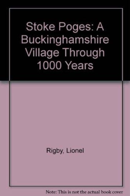 Book cover of: Stoke Poges
