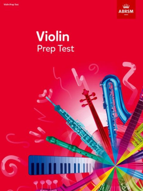 Book cover of: Violin Prep Test