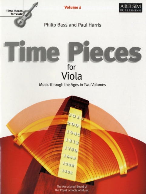Book cover of: Time Pieces for Viola, Volume 1