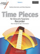 Book cover of: Time Pieces for Descant/Soprano Recorder, Volume 2