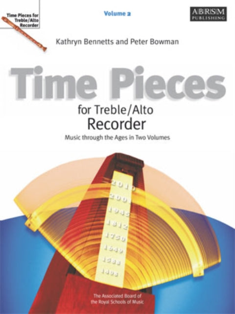 Book cover of: Time Pieces for Treble/Alto Recorder, Volume 2