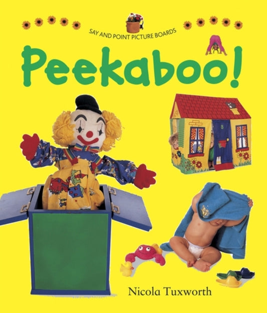 Book cover of: Say and Point Picture Boards: Peekaboo!. By: Nicola Tuxworth