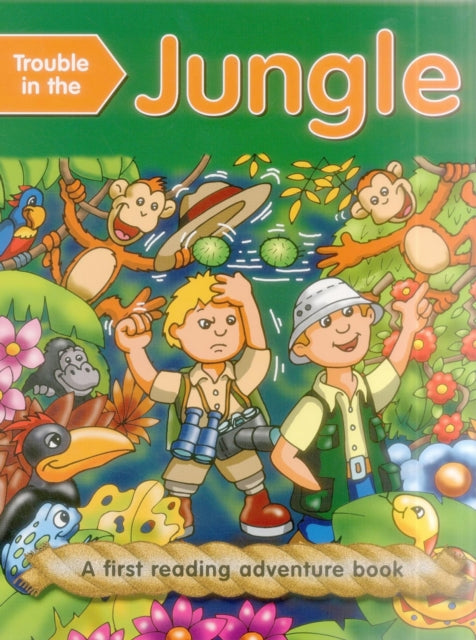 Book cover of: Trouble in the Jungle. By: Nicola Baxter