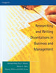 Book cover of: Researching and Writing Dissertations in Business and Management. By: Michael Riley