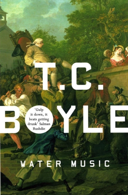Book cover of: Water Music. By: T. Coraghessan Boyle