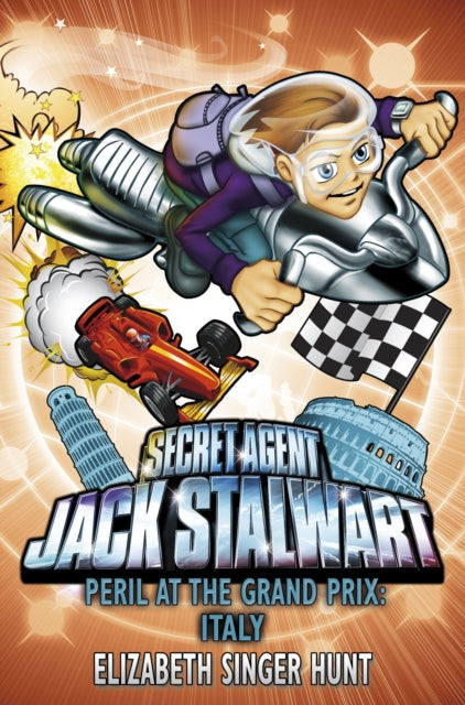 Book cover of: Jack Stalwart: Peril at the Grand Prix