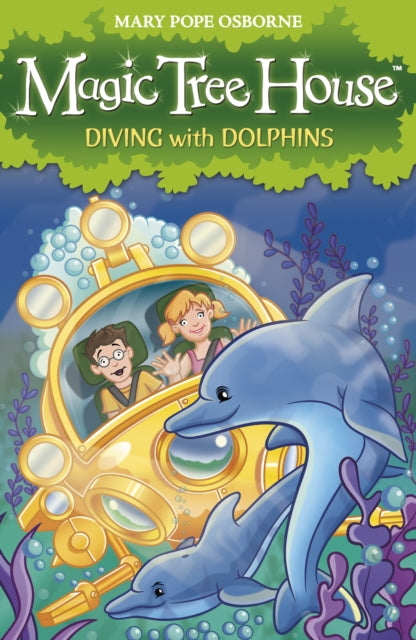 Book cover of: Magic Tree House 9: Diving with Dolphins