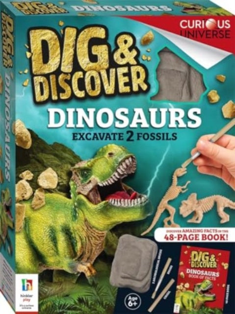 Book cover of: Dig & Discover Dinosaurs Kit