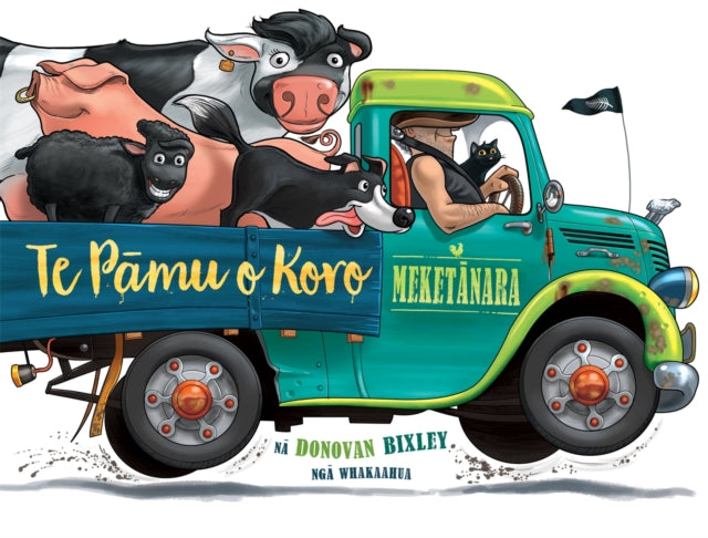 Book cover of: Te Pamu o Koro Meketanara. By: Donovan Bixley