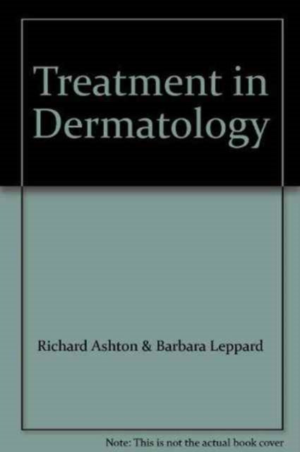 Book cover of: Treatment in Dermatology