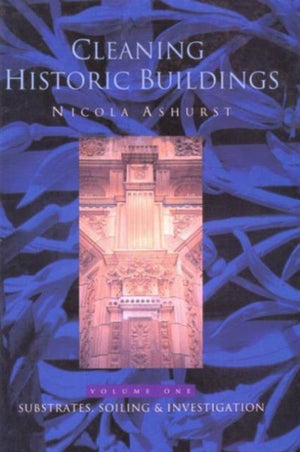 Cleaning Historic Buildings: v. 1