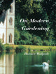 Book cover of: On Modern Gardening. By: Horace Walpole