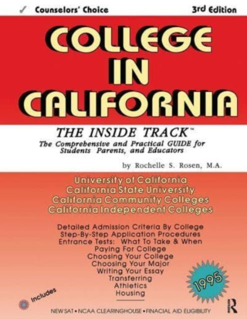 Book cover of: College in California. By: Rochelle S. Rosen