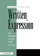 Book cover of: Written Expression Disk with Workbook. By: India J. Podsen