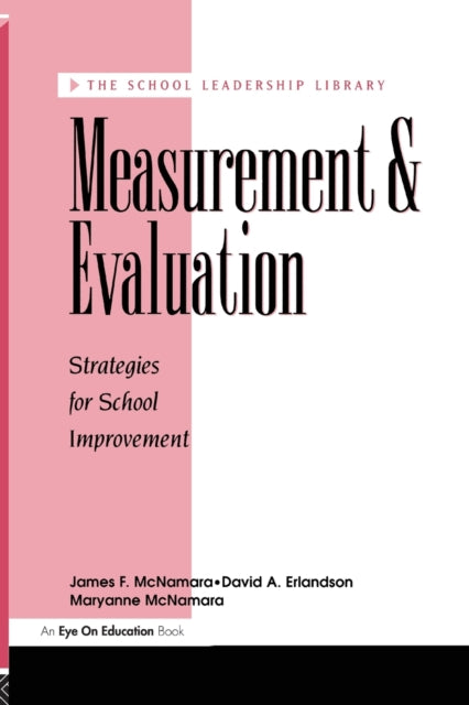 Book cover of: Measurement and Evaluation. By: James F. McNamara
