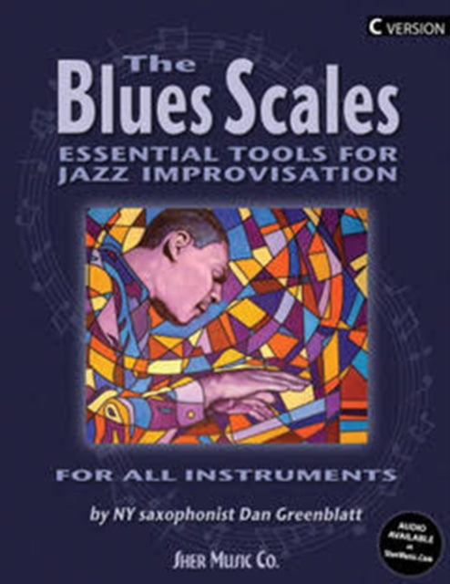 Book cover of: Blues Scales (C Version). By: Dan Greenblatt