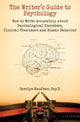 Book cover of: Writer's Guide to Psychology