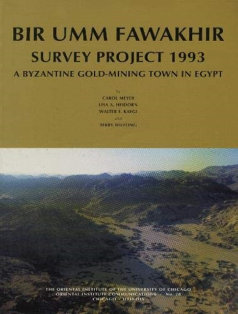 Book cover of: Bir Umm Fawakhir Survey Project 1993