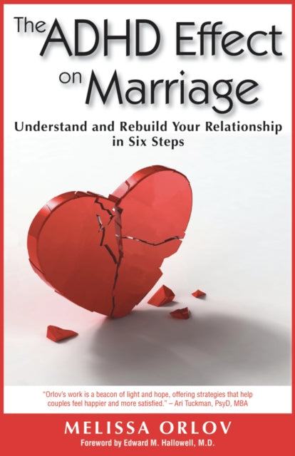 Book cover of: ADHD Effect on Marriage. By: Melissa Orlov