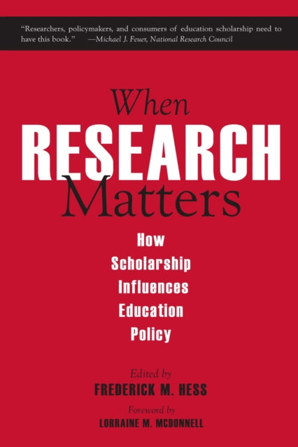 When Research Matters