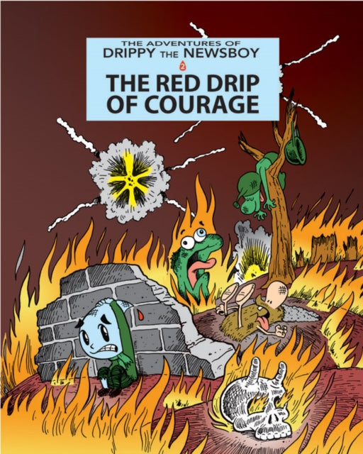 Book cover of: Red Drip Of Courage. By: Julian Lawrence