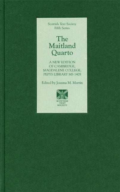 Book cover of: Maitland Quarto. By: Joanna M. Martin