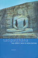 Book cover of: Satipatthana. By: Analayo