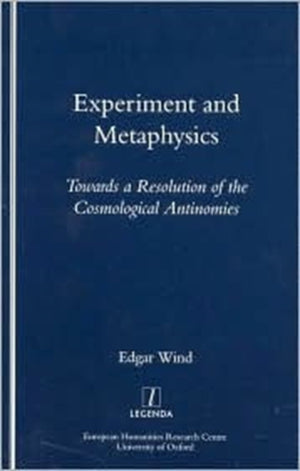 Experiment and Metaphysics