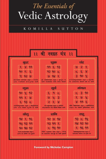 Book cover of: Essentials of Vedic Astrology. By: Komilla Sutton