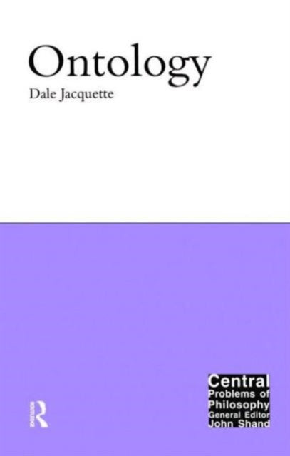 Book cover of: Ontology. By: Dale Jacquette