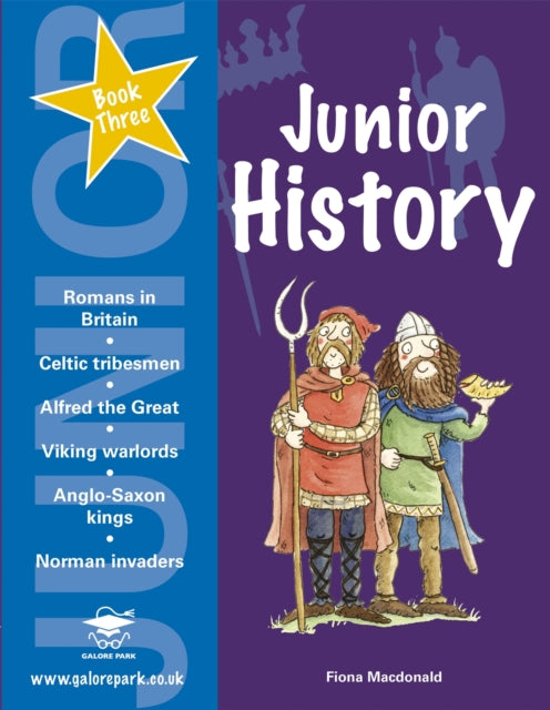 Book cover of: Junior History Book 3. By: Eamonn Brennan