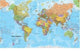 Book cover of: World political laminated