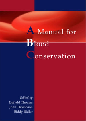 manual for blood conservation
