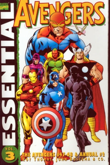 Book cover of: Essential Avengers Vol.3. By: Roy Thomas