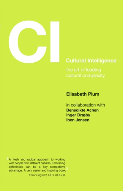 Book cover of: Cultural Intelligence